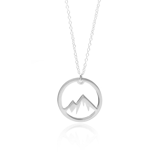 Circle Mountain Necklace
